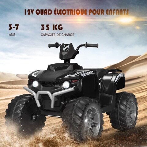 Laste elektriline ATV aku ja LED-tuledega