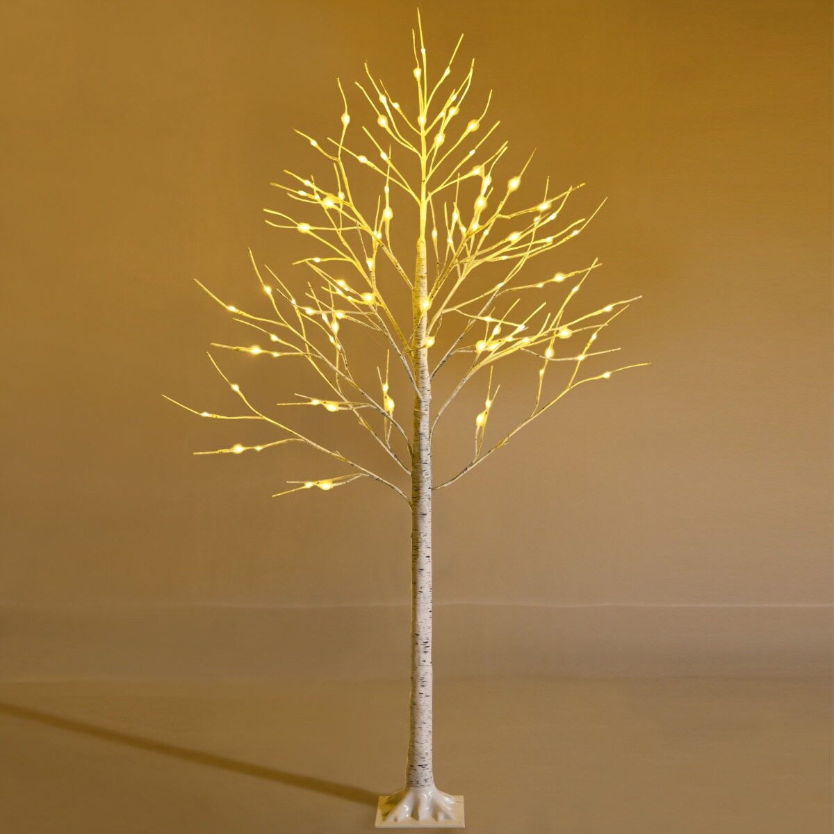Puulamp 180 cm kaseimitatsiooniga LED-tuledega