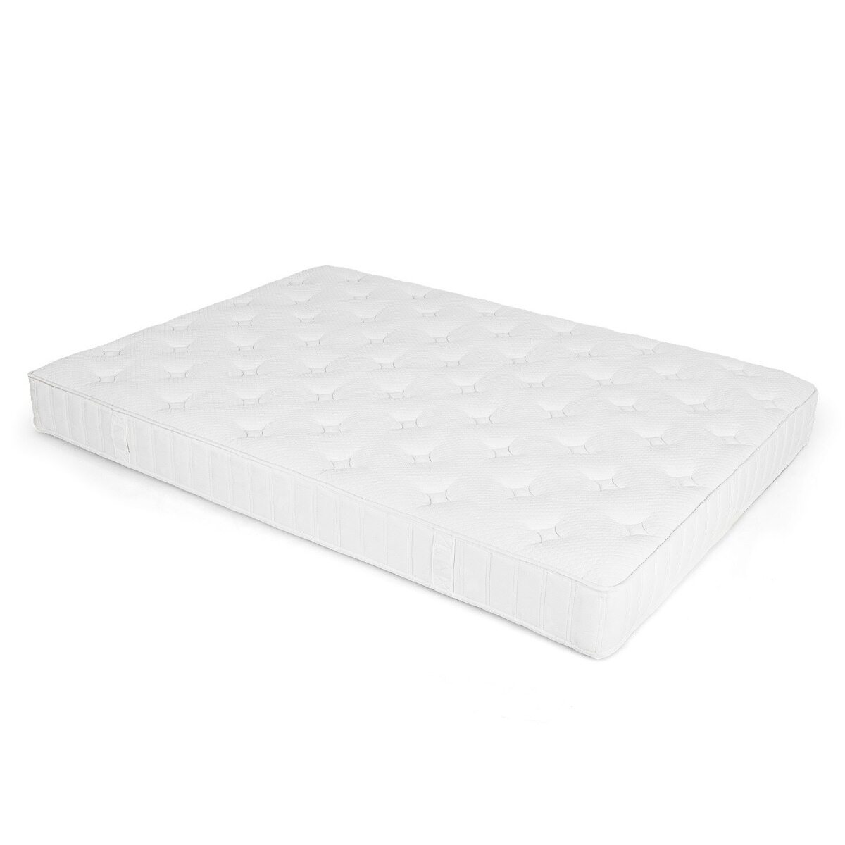 Kaheinimese hübriidmadrats 20 cm vahtkihtide ja individuaalsete taskuvedrudega liikumise isoleerimiseks 140 x 200 cm valge