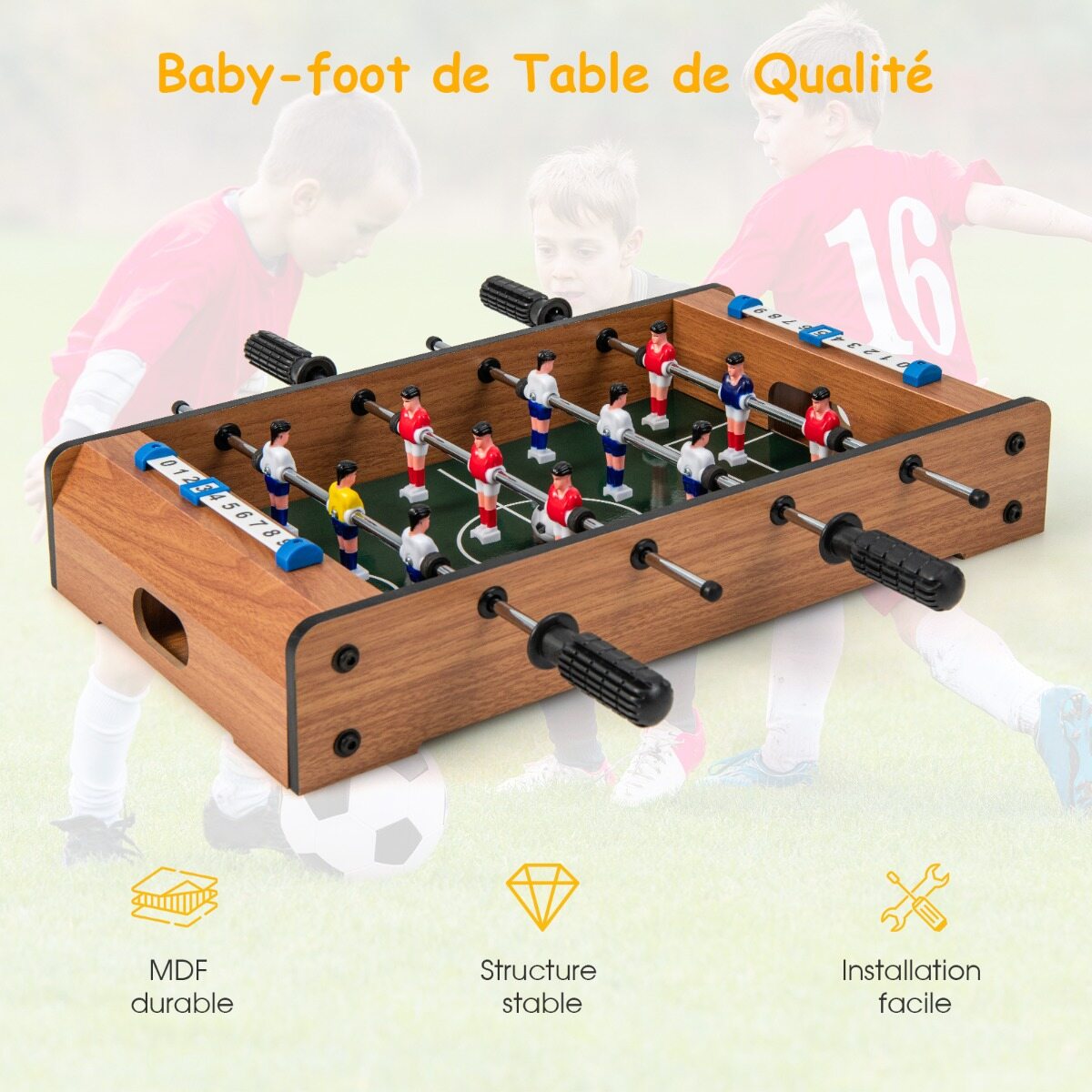 Immagine 1 - Tavolo da calcio balilla mini
