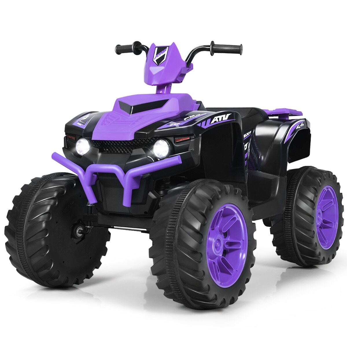 12 V elektriline laste ATV esitulega Mini elektriline ATV muusika ja signaaliga lilla