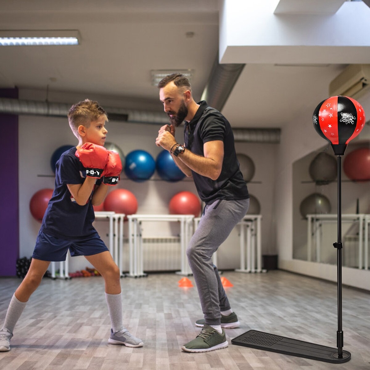 Immagine prodotto - Punching ball per bambini regolabile