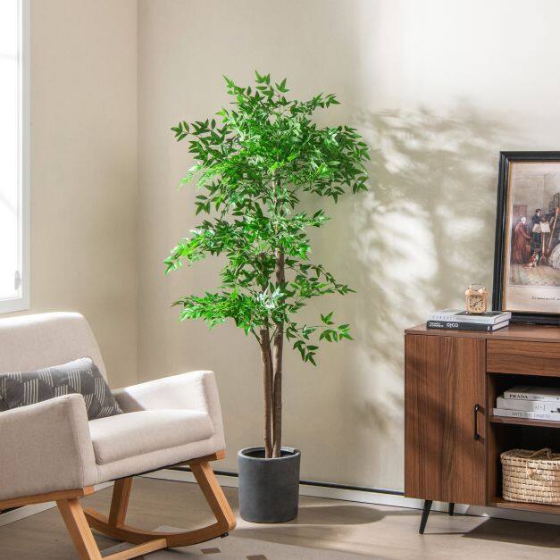 150 cm kunstlik bambuspuu kunstbambustaim