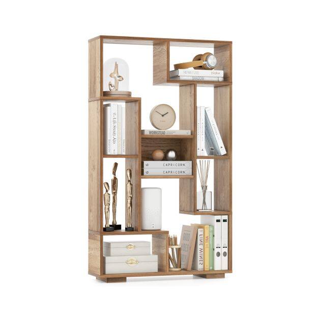 Immagine prodotto - Libreria moderna 120 cm naturale