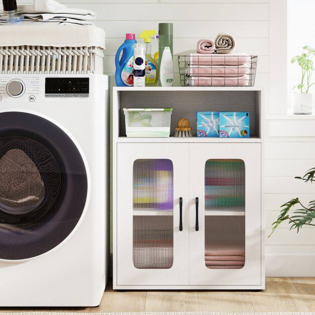 Immagine prodotto - Mobile da bagno con ante e ripiano regolabile