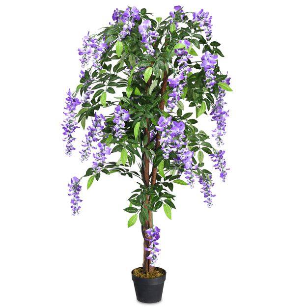 Kunstlik puu visteriaõitega 150cm