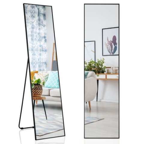 Seinale kinnitatav vabaltseisev peegel 160 x 40 cm