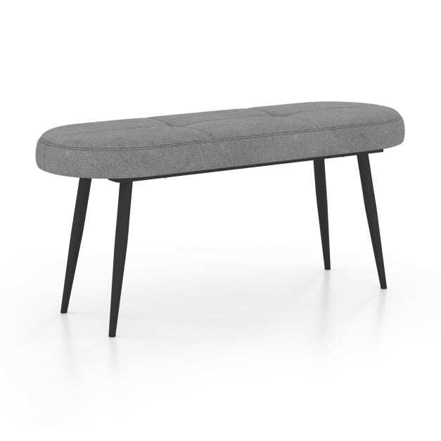 113 cm Ottomani pink käsnaga polsterdatud padjaga esikusse, elutuppa, hall