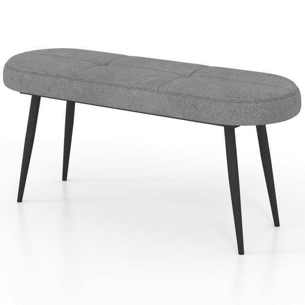 113 cm Ottomani pink käsnaga polsterdatud padjaga esikusse, elutuppa, hall