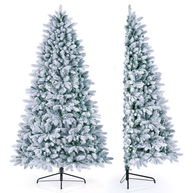 Realistic Balsam Fir with Warm White and Multi-Color LED Lights-1.8M