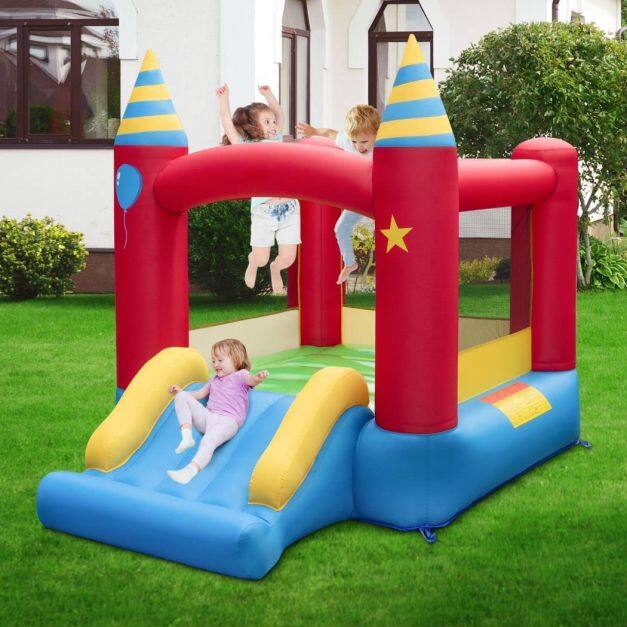 Kids Blow Up Jumper with Blower Kids Blow Up Jumper with Blower