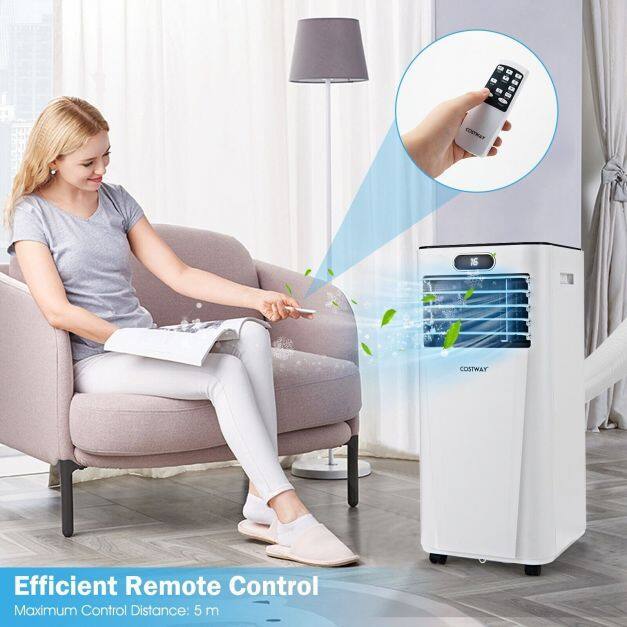 Portable 3-in-1 Air Conditioner with Remote Control and Sleep Mode ...