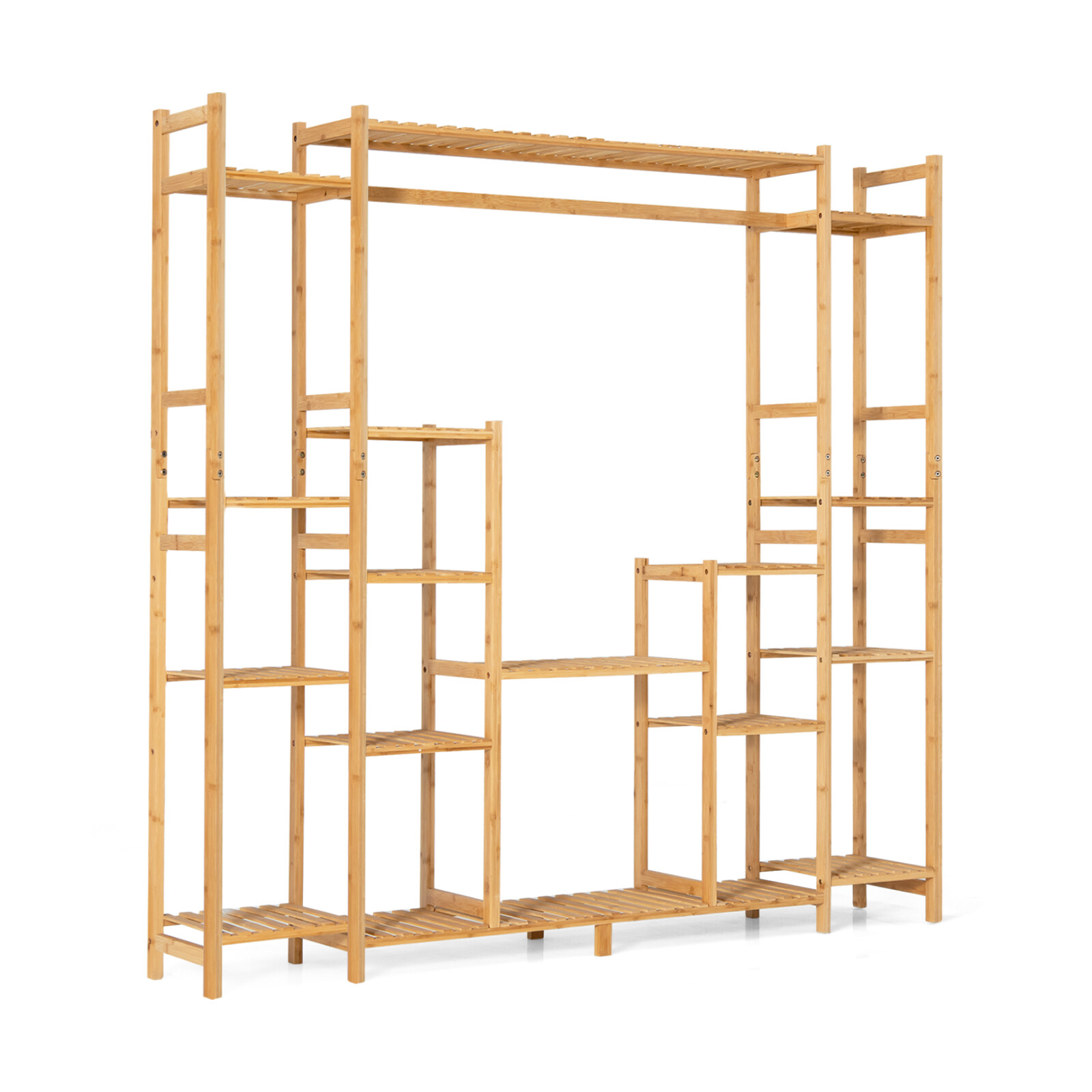 Immagine prodotto - Scaffale portapiante in bambù, vista 3