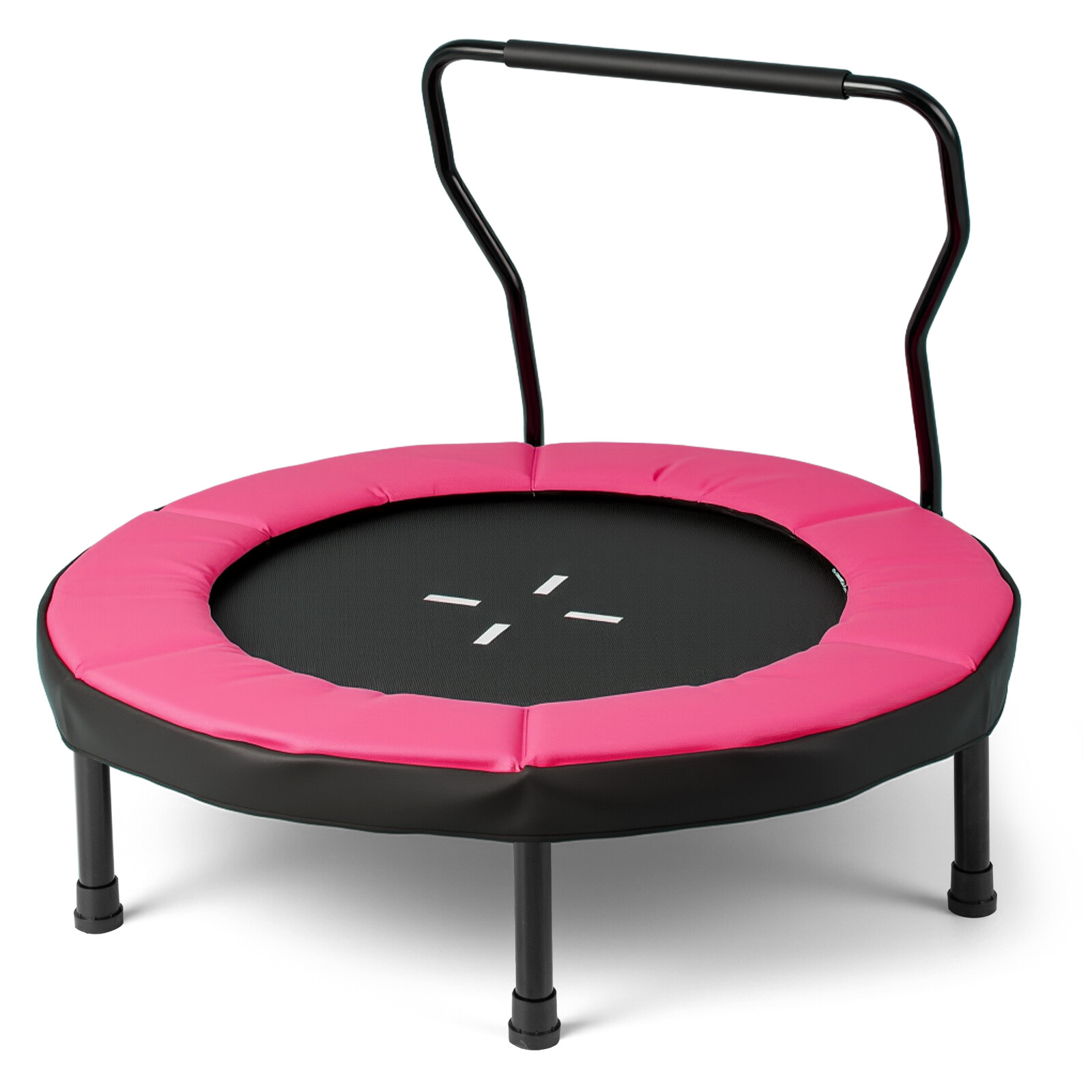 102 cm batuut lastele sise- ja välistingimustes kasutamiseks - roosa