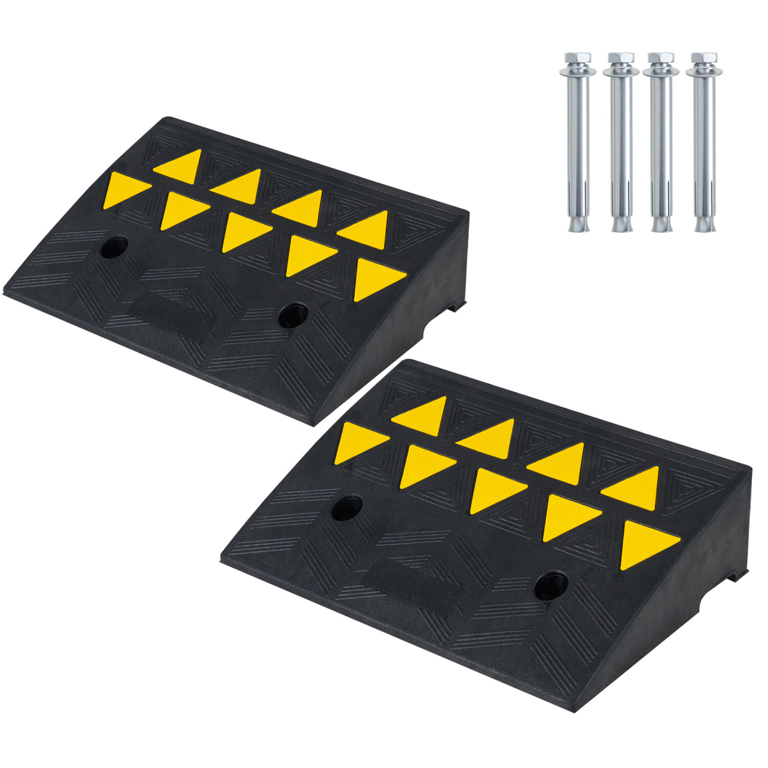 2 tk 5/15 cm tõusuga sissesõidutee lävepakku keskmise suurusega veoautodele-S