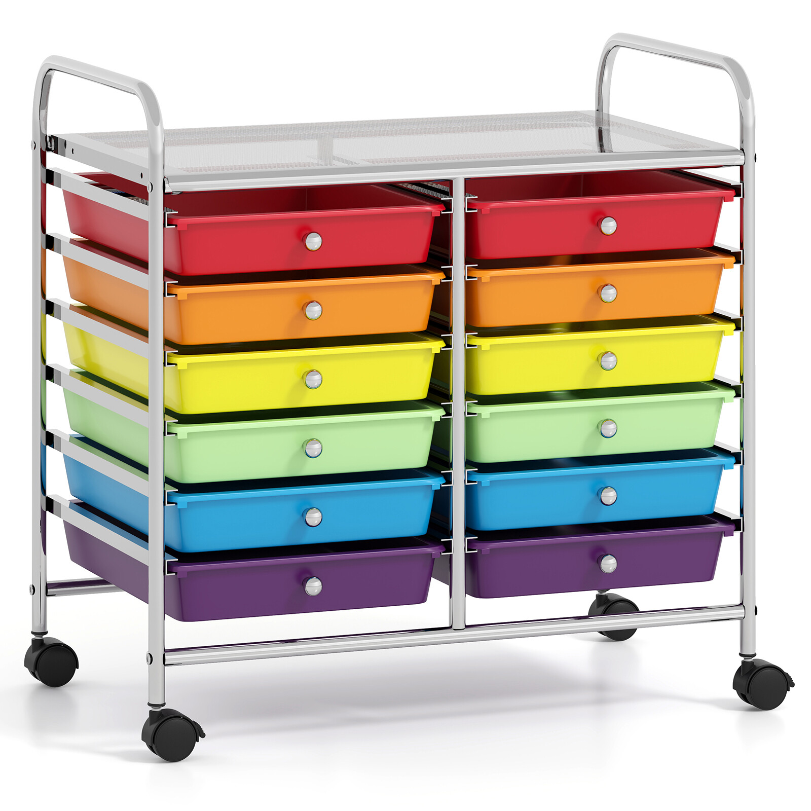 12 sahtliga rullkäru koju ja kontorisse - mitmevärviline