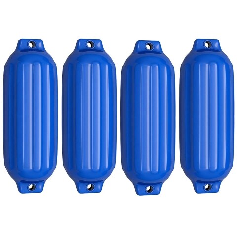 4 soonikkoes Marine 22 cm x 69 cm paadi poritiib vinüülist kaitseraud – sinine