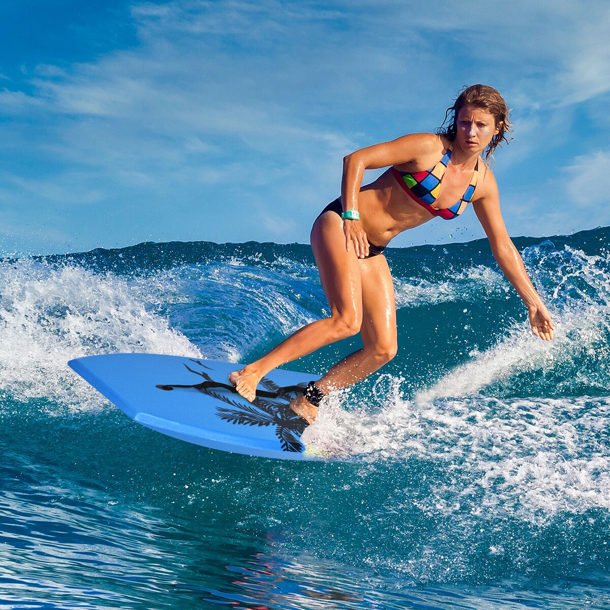 Ülikerge bodyboard surfimiseks rihmaga EPS Core Boarding-L