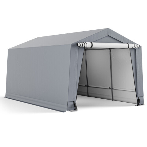 10 x 16/10 x 20 jalga (3 x 4,7 m) vastupidav autovarjualune kahe uksega – 10 x 16 jalga (3 x 4,7 m)