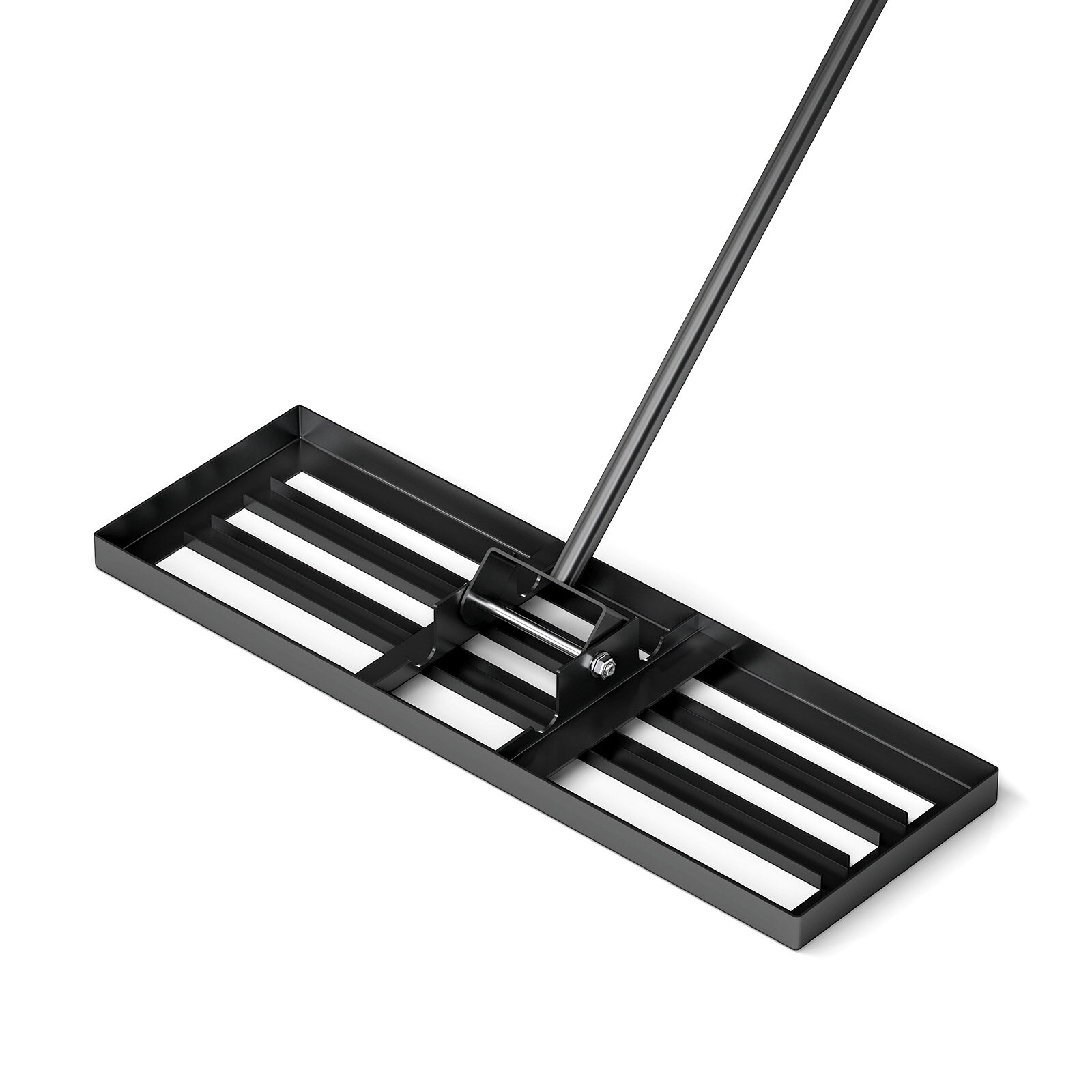 30 x 25 cm muru tasandusreha ergonoomilise käepidemega - must
