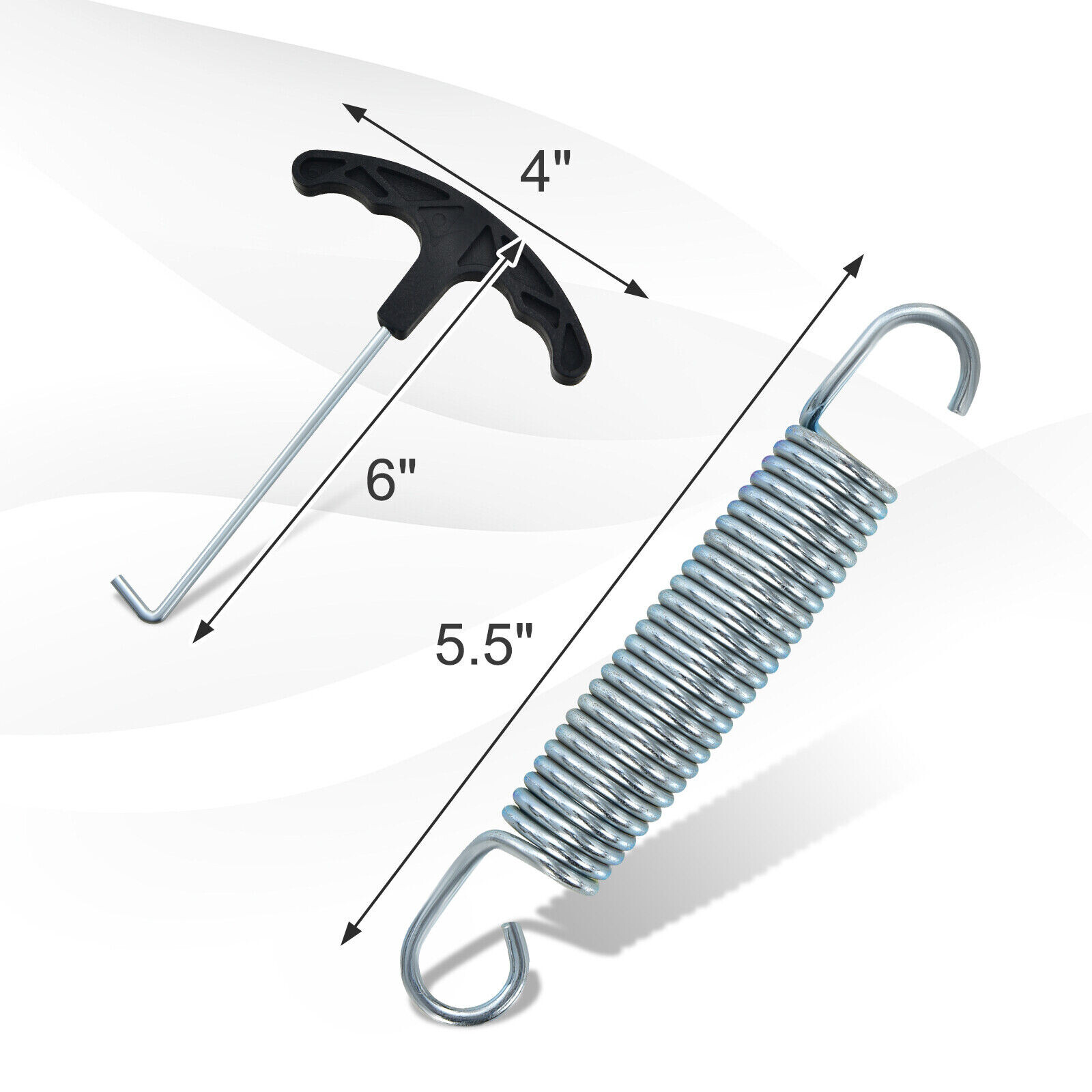 14 cm roostevabast terasest tsingitud terasest batuudi elastsed vedrud