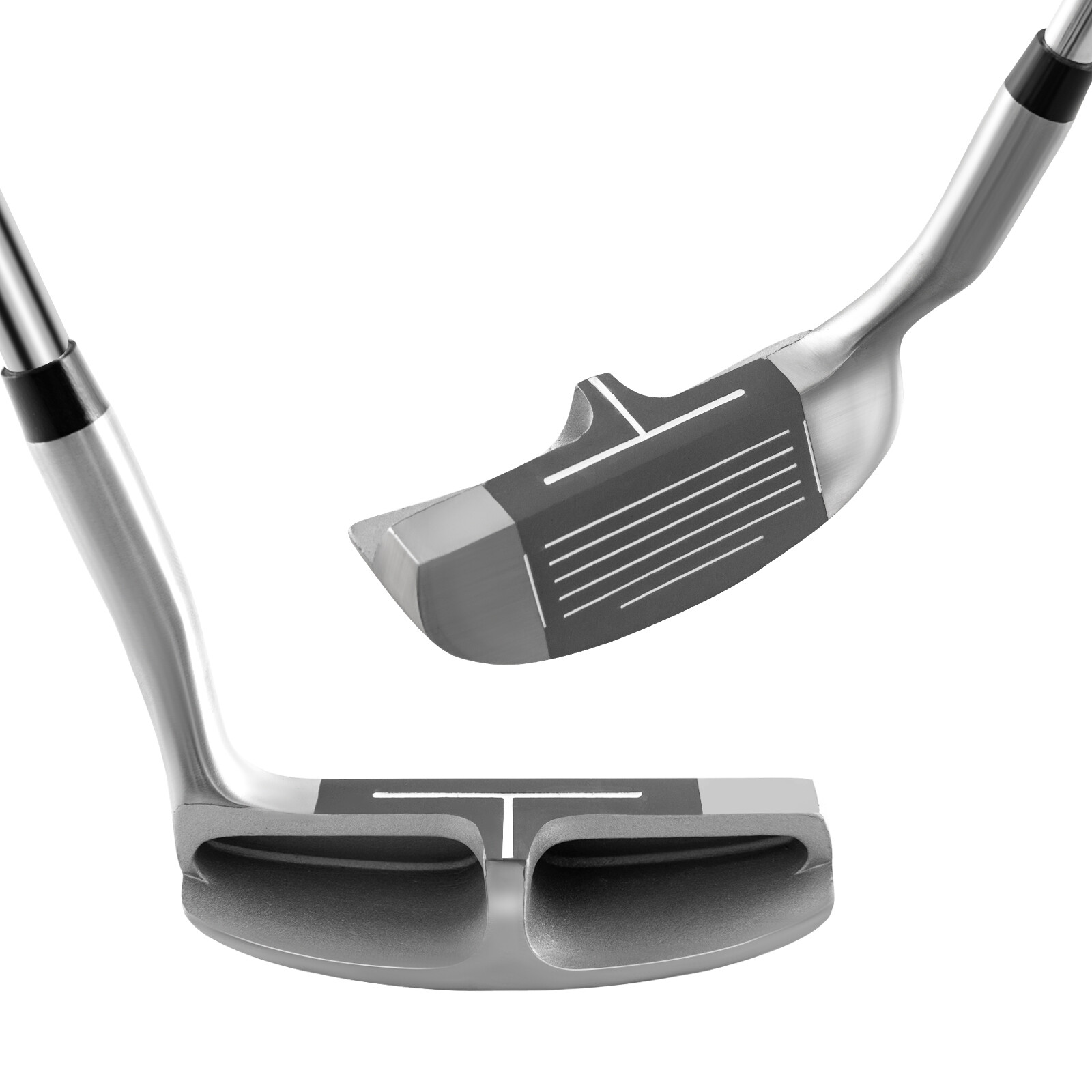 Golfikepi kiilukujuline 36-kraadine pigistav kiil lühikese mängu löögi vähendamiseks paremakäelistele
