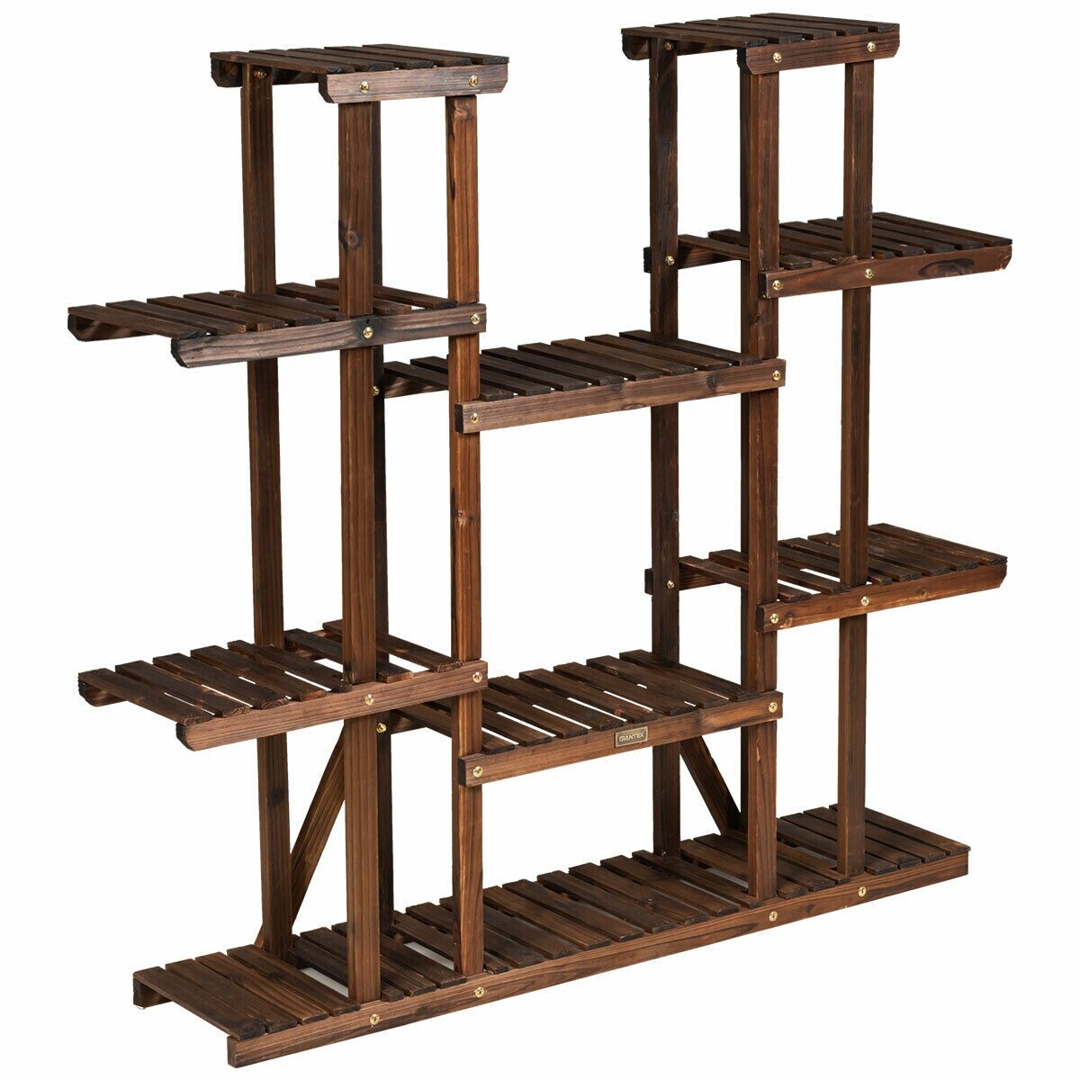 6-astmeline puidust lillealus lilleriiuli hoidik