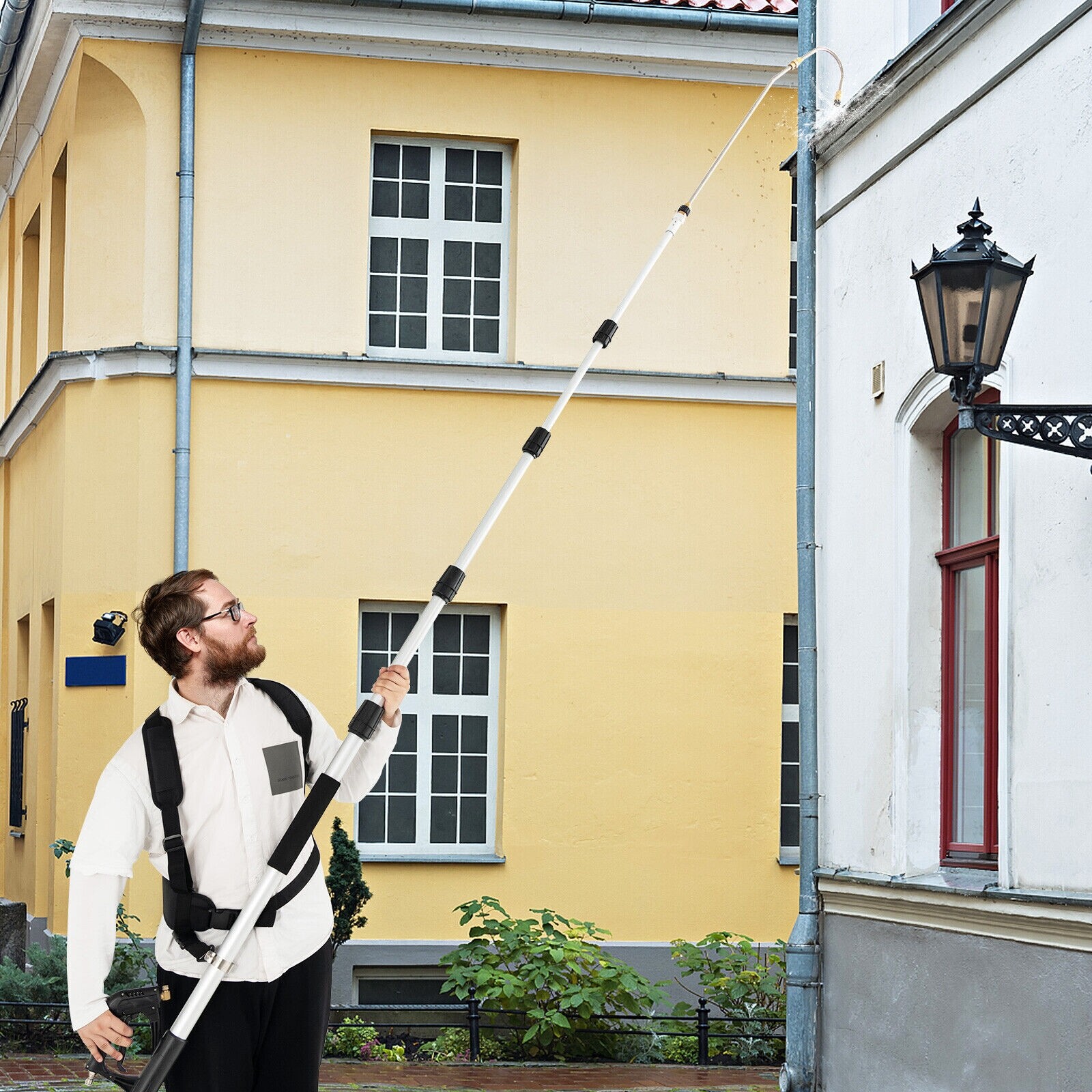 4000 PSI 18 jala teleskoop-pihustusvardaga survepesur