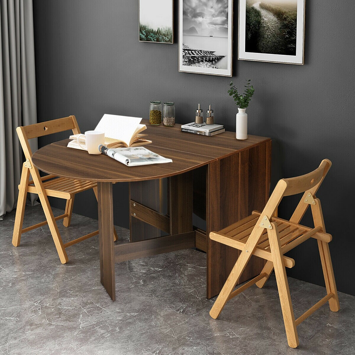 Folding Drop Leaf Dining Table Console Table Folding Drop Leaf Dining Table Console Table