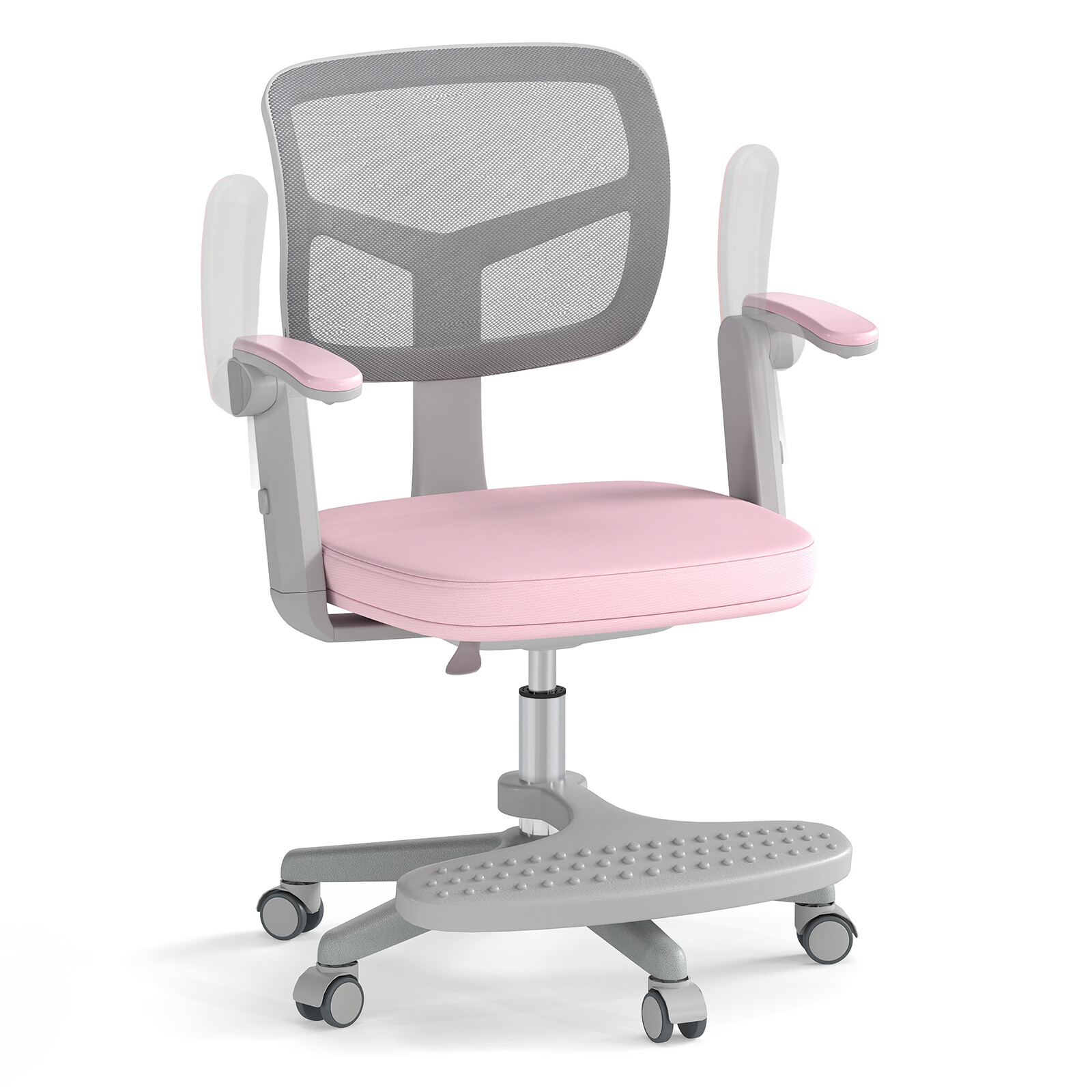 Immagine prodotto - Sedia da scrivania per bambini rosa