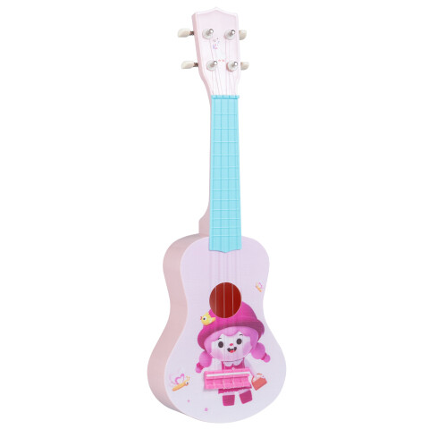 53 cm laste miniukulele 4 nailonkeele ja 12 kriibiga